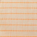 Katoen - Sari fluo oranje