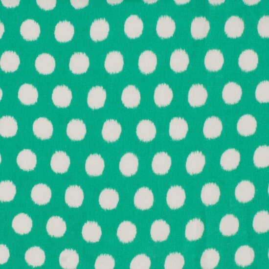 Viscose - blurry dots green