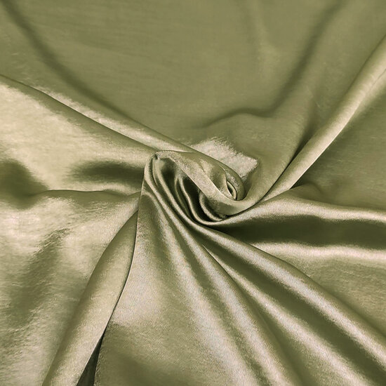 Damesstof - glanzend pistachegroen 022