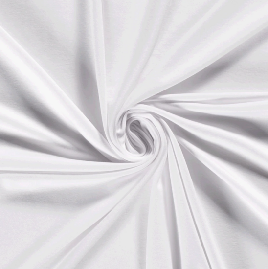 Tricot viscose - wit 050