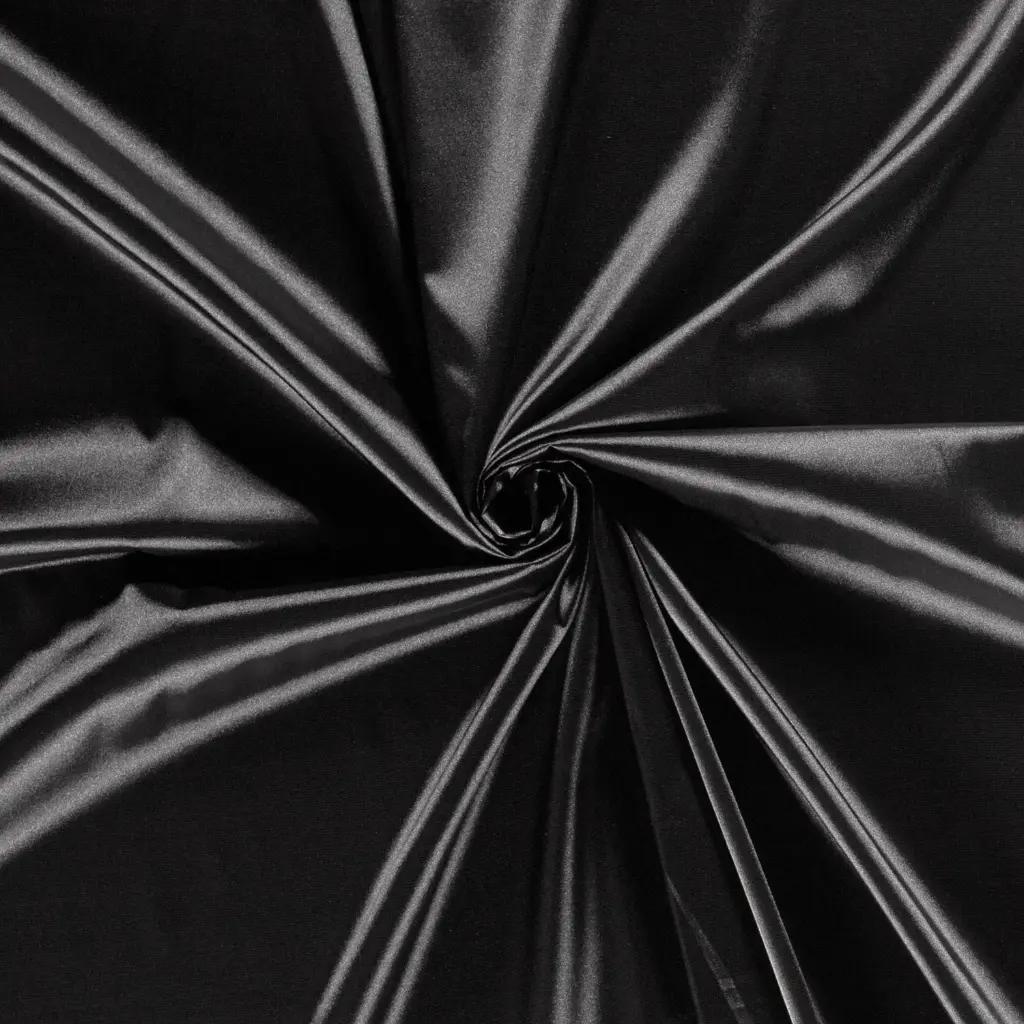 Satijn stretch - zwart 69