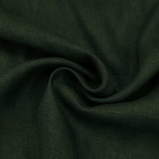 Washed linnen - dennengroen 48