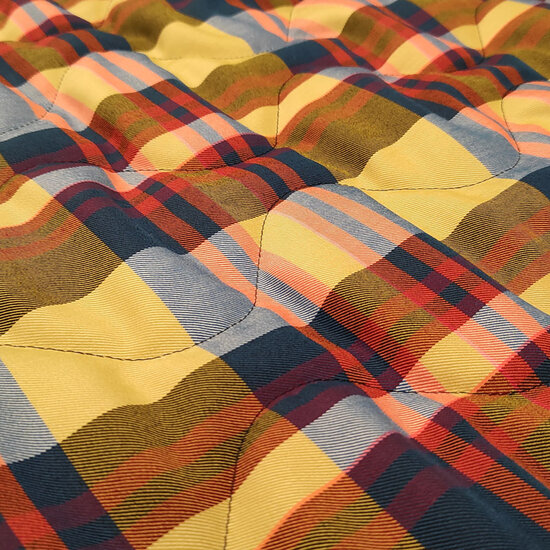 Matelasse - Mooie ruiten katoen