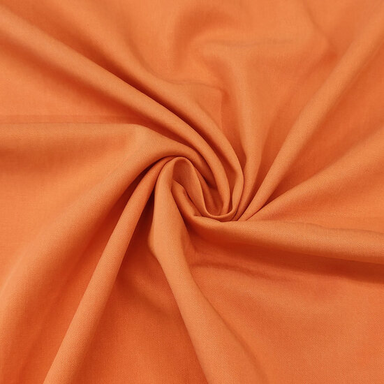 Tencelkatoen - zachtoranje 340