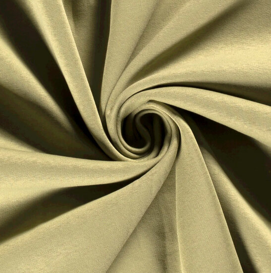 Joggingstof - licht kakigroen 27