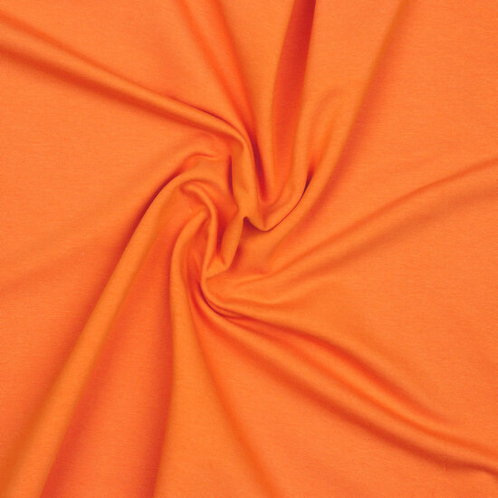 French terry gots - oranje 24