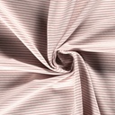 Jersey - Mini stripes oudroze