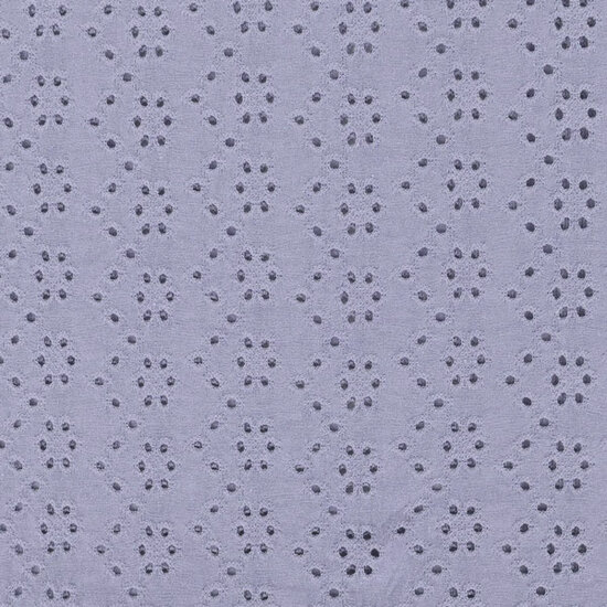 Broderie jersey - lila
