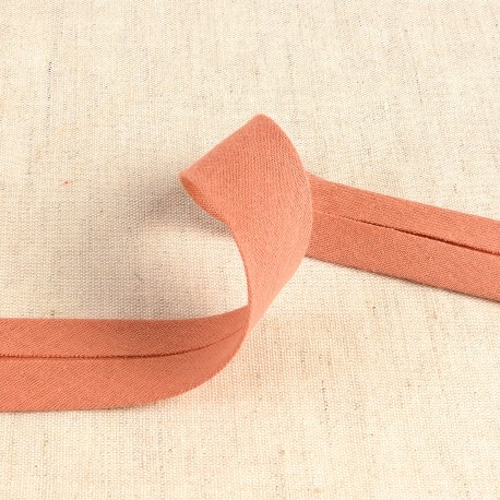 Biais gauze 25mm - zachtroze 77