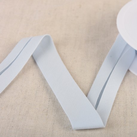 Biais organic 20mm - lichtblauw 3