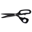 Stofschaar titanium zwart - 25cm