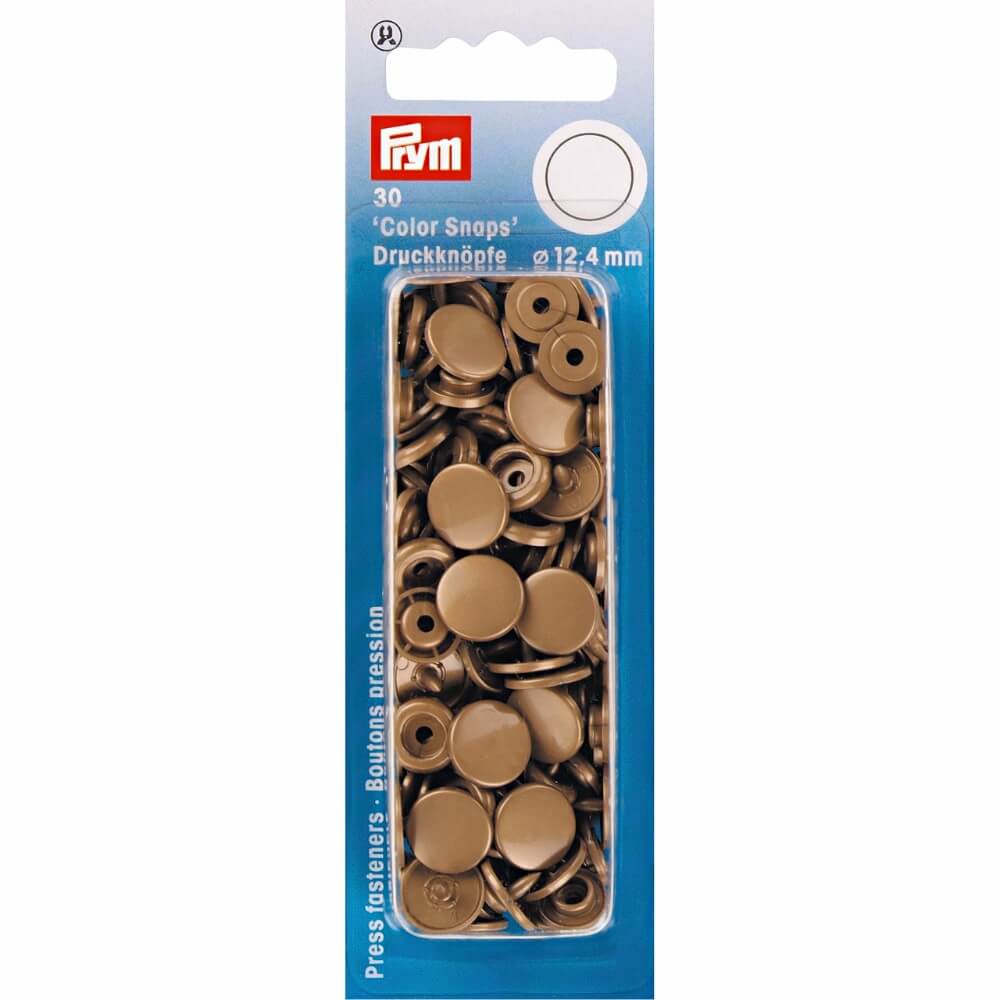Prym I - kamsnaps 12,4mm - goud