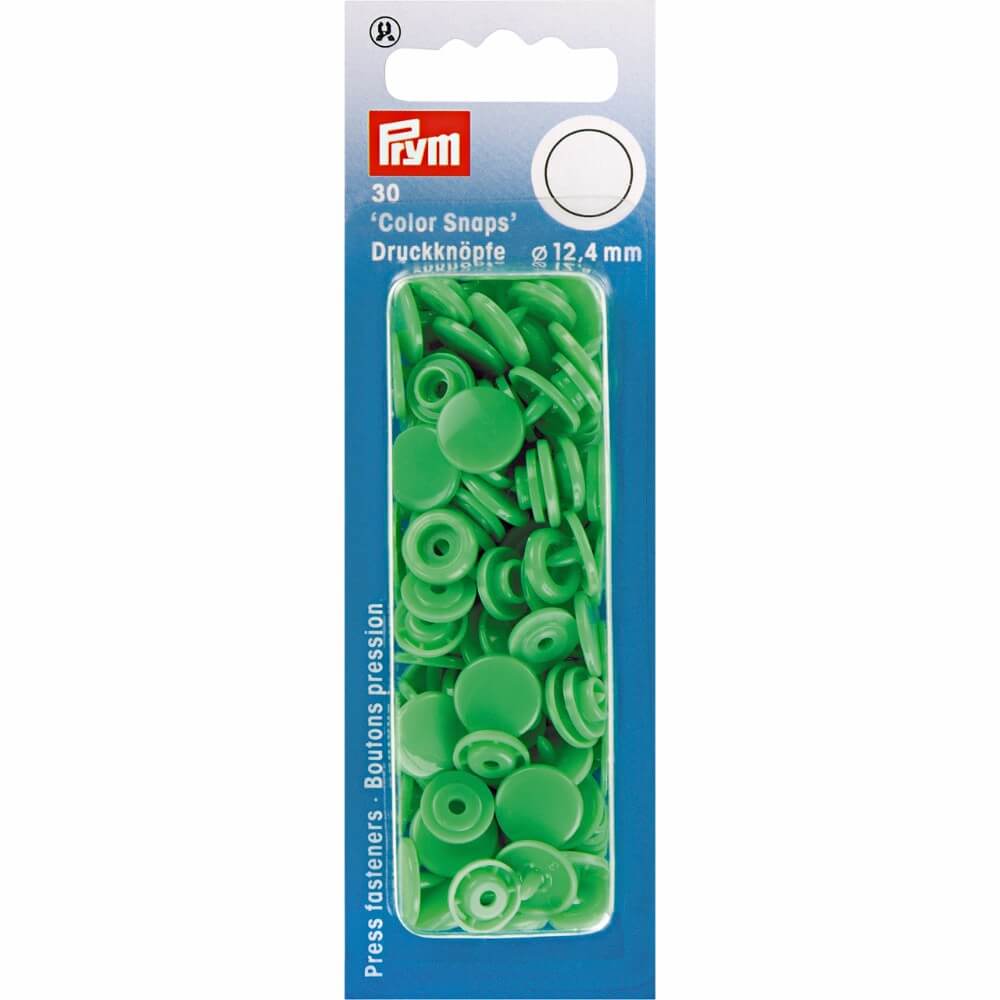 Prym I - kamsnaps 12,4mm - lichtgroen