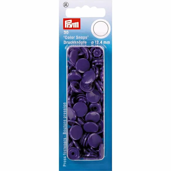 Prym I - kamsnaps 12,4mm - paars