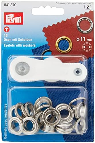 Prym Z - Ringen met schijven 11mm - Zilver