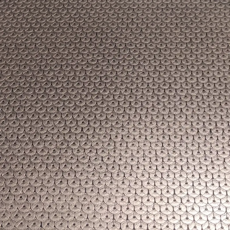 Flexfolie - paillette zilver 4251