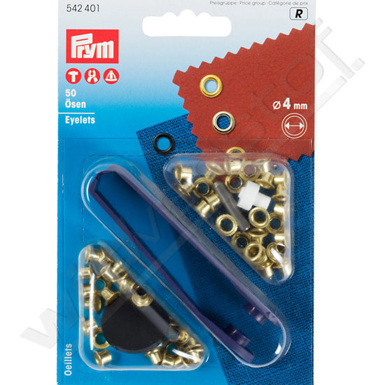 Prym R - Ceintuurringen 4mm - goud