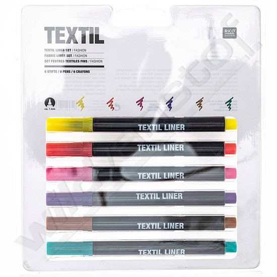 Textielstiften - fashion