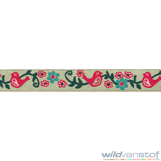 Fantasielint fuchsia duif