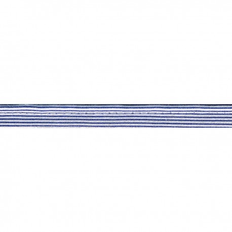 Paspel strepen 10mm - blauw 4