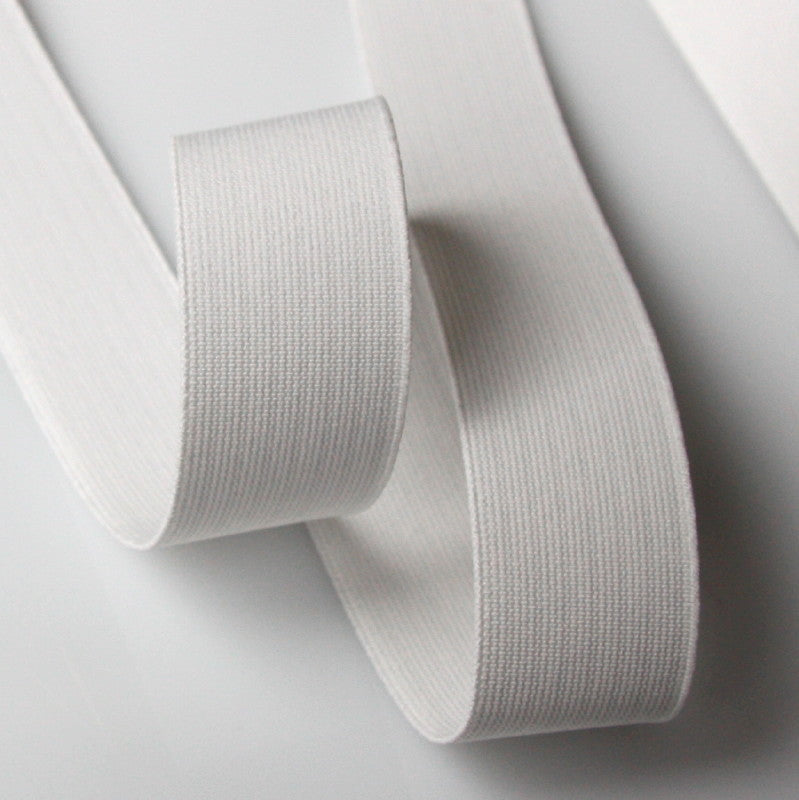 Elastiek 25mm - wit