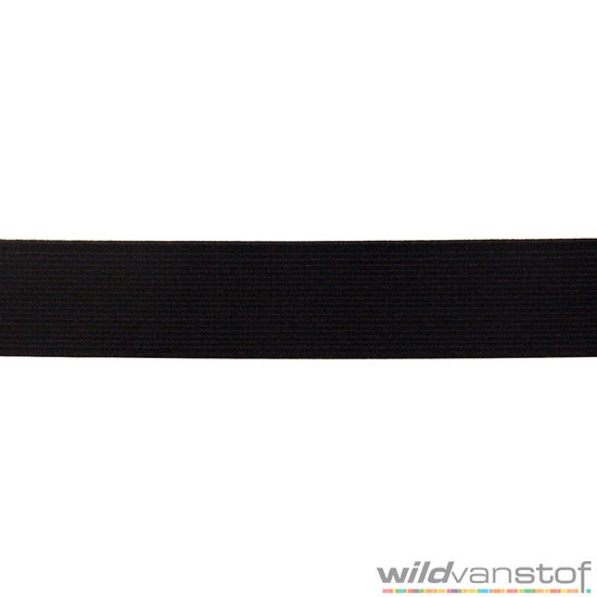 Elastiek 10mm - zwart