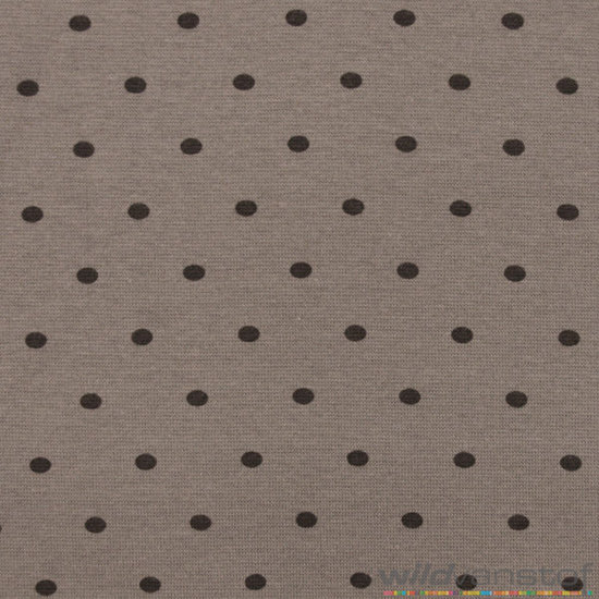 Boordstof - bollen grijs