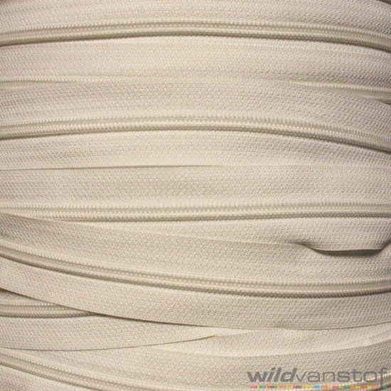 Rits spiraal per meter - Ecru