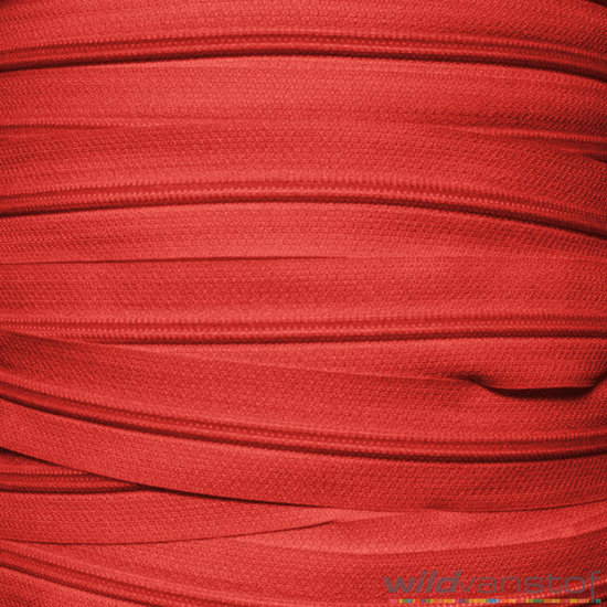 Rits spiraal per meter - rood