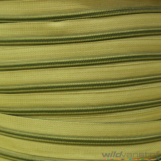 Rits spiraal per meter - erwtgroen