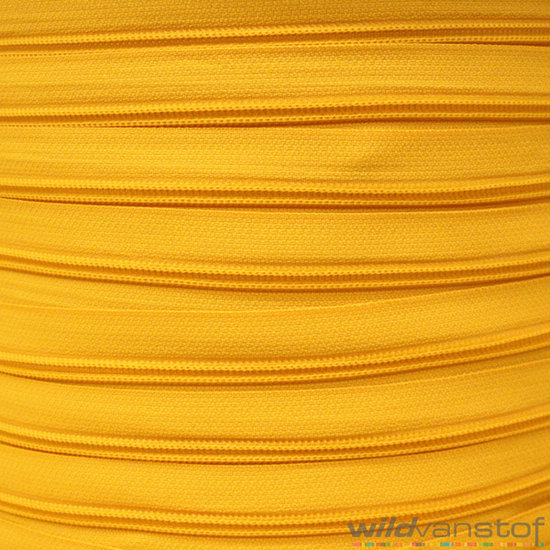 Rits spiraal per meter - zonnegeel
