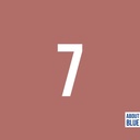 Boordstof About Blue - Canyon rose 7