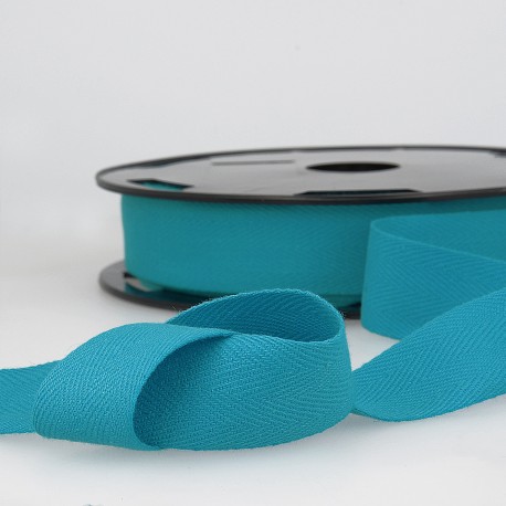 Keperlint 14mm - petrolblauw 126