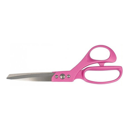 Stofschaar aluminium 23 cm - roze