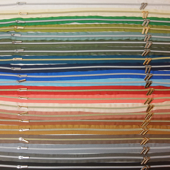 Rits spiraal 100cm + 3 schuivers