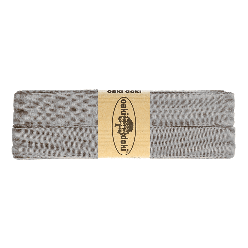 Stretch biais 20mm (3m) - warmgrijs 026