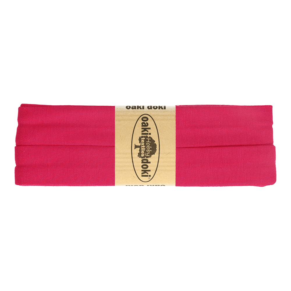 Stretch biais 20mm (3m) - felroze 917