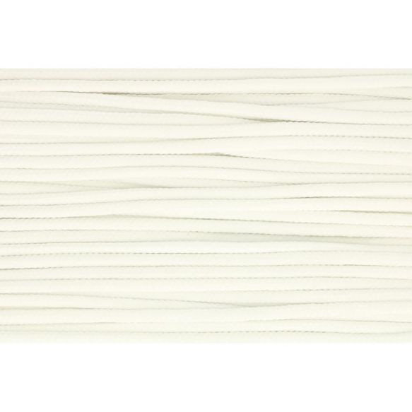 Koord rond 4mm - wit 009