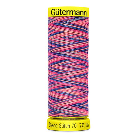 Gütermann multicolour 70m - roze 9819