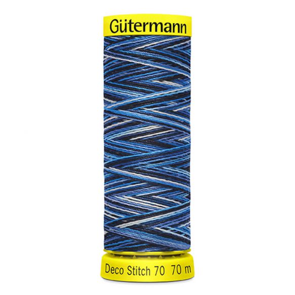 Gütermann multicolour 70m - blauw 9962