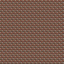 Viscose stretch - Klein repetitief blad en stip