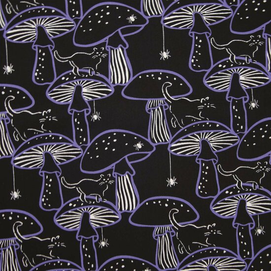 Katoen - Spinnen, katten en paddenstoelen