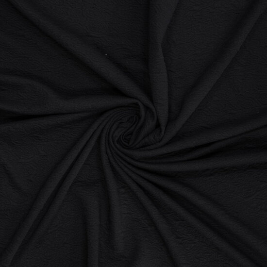 Tricot - Jacquard 2 zwart