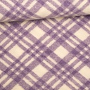 Wol - Warm lavendel check