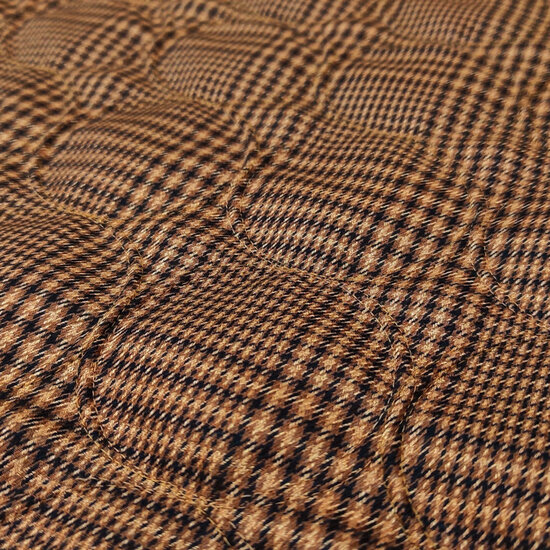 Matelasse - Bruine pied de poulle circels