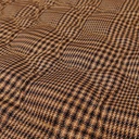 Matelasse - Bruine pied de poulle circels