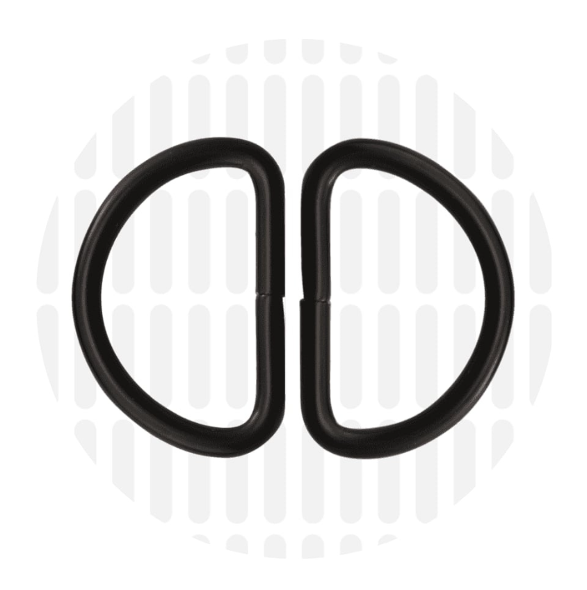D-ring 32mm ZZ - Zwart