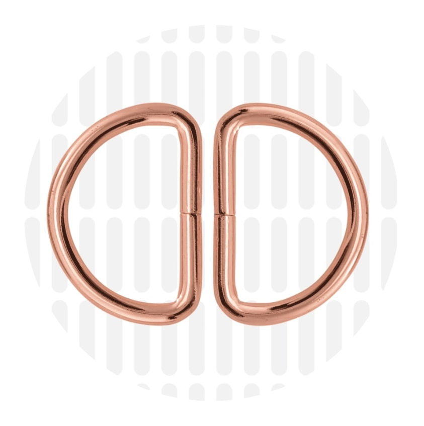 D-ring 32mm ZZ - koper