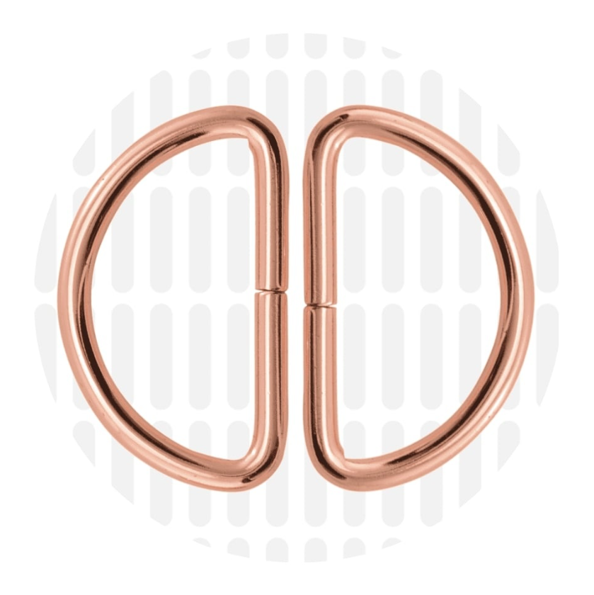 D-ring 38mm ZZ - koper