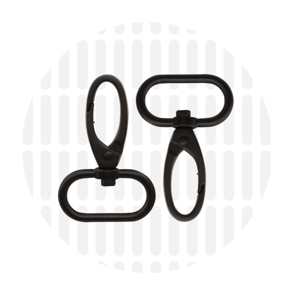 Musketon 25mm ZZ - Zwart